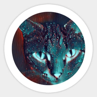 Alert mycat, revolution for cats Sticker